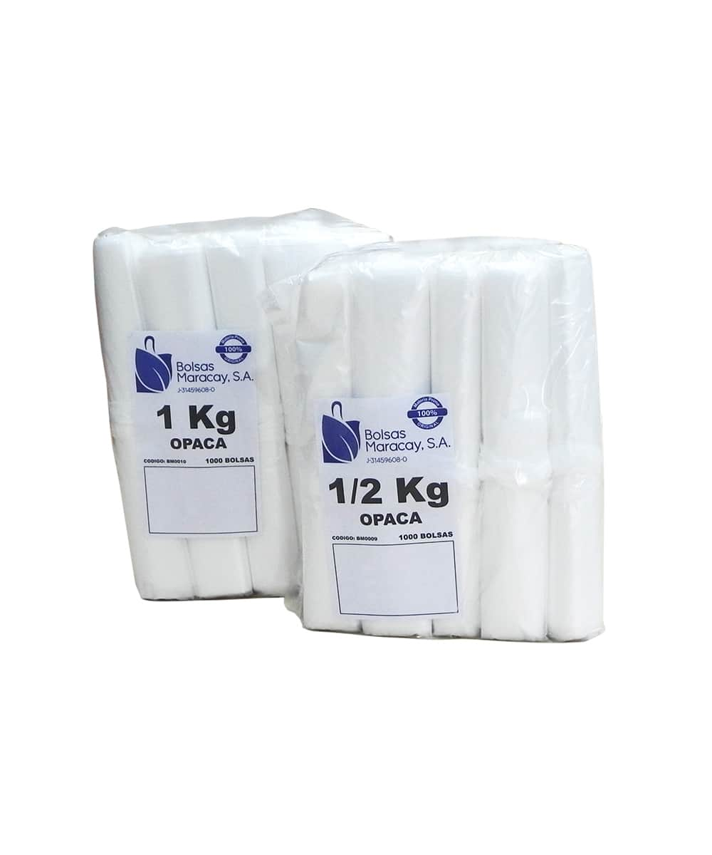 Bolsas Plasticas Con Asa 2kg Blanca